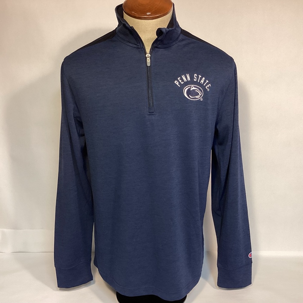 Penn State Nittany Lions 1/4 zip pullover men’s size medium - Champion